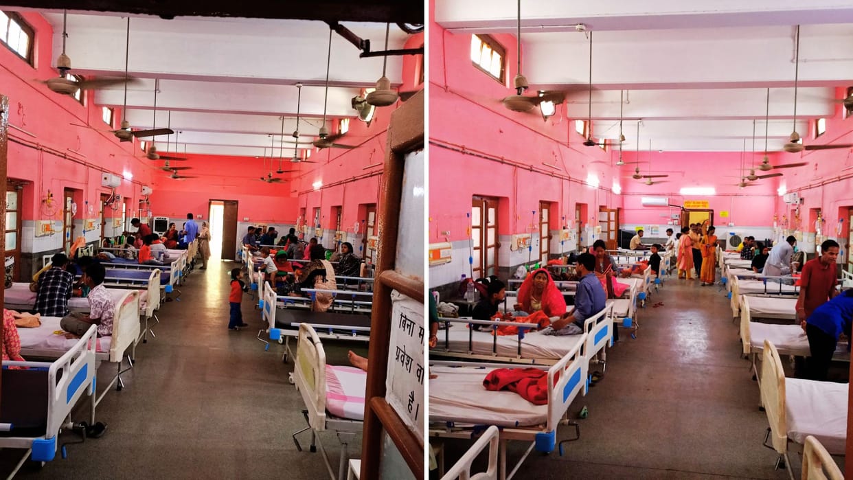 divisional hospital in Varanasi Treatment will now be done with AI based machines