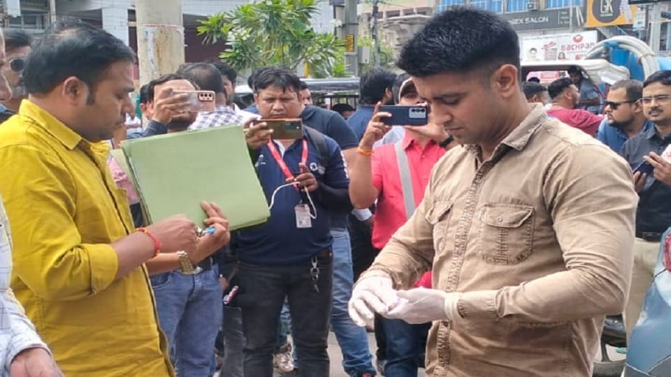 Saraf murder case police continued investigating crime scene in old way