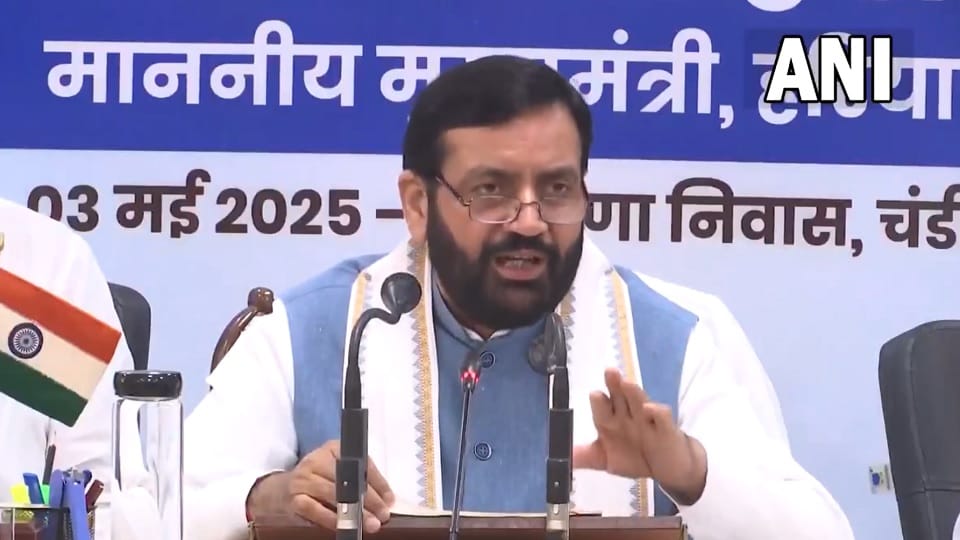 CM Nayab Singh Saini on water dispute