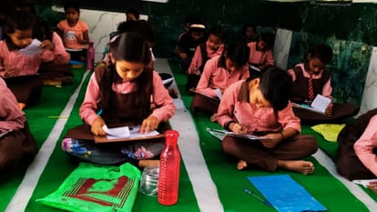 Operation Kayakalp 50 percent work is complete in azamgarh 50 percent schools do not have furniture