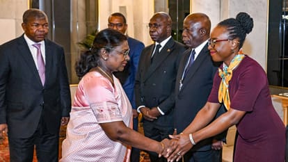 Prez Murmu says terrorism remains curse for humanity during dinner organized for Angola counterpart Lourenco