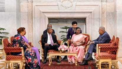 Prez Murmu says terrorism remains curse for humanity during dinner organized for Angola counterpart Lourenco