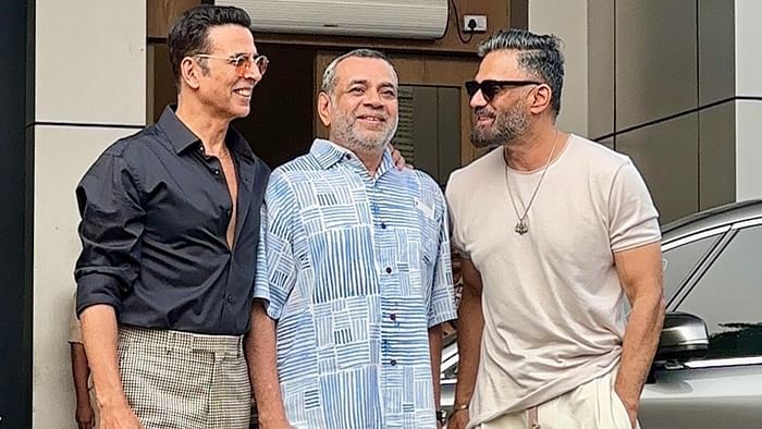 Suniel Shetty: 'हेरा फेरी 3' से परेश रावल के हटने पर आया सुनील शेट्टी का रिएक्शन, कहा- यह त्रासदी है Suniel Shetty reaction on Paresh Rawal exit from Hera Pheri 3