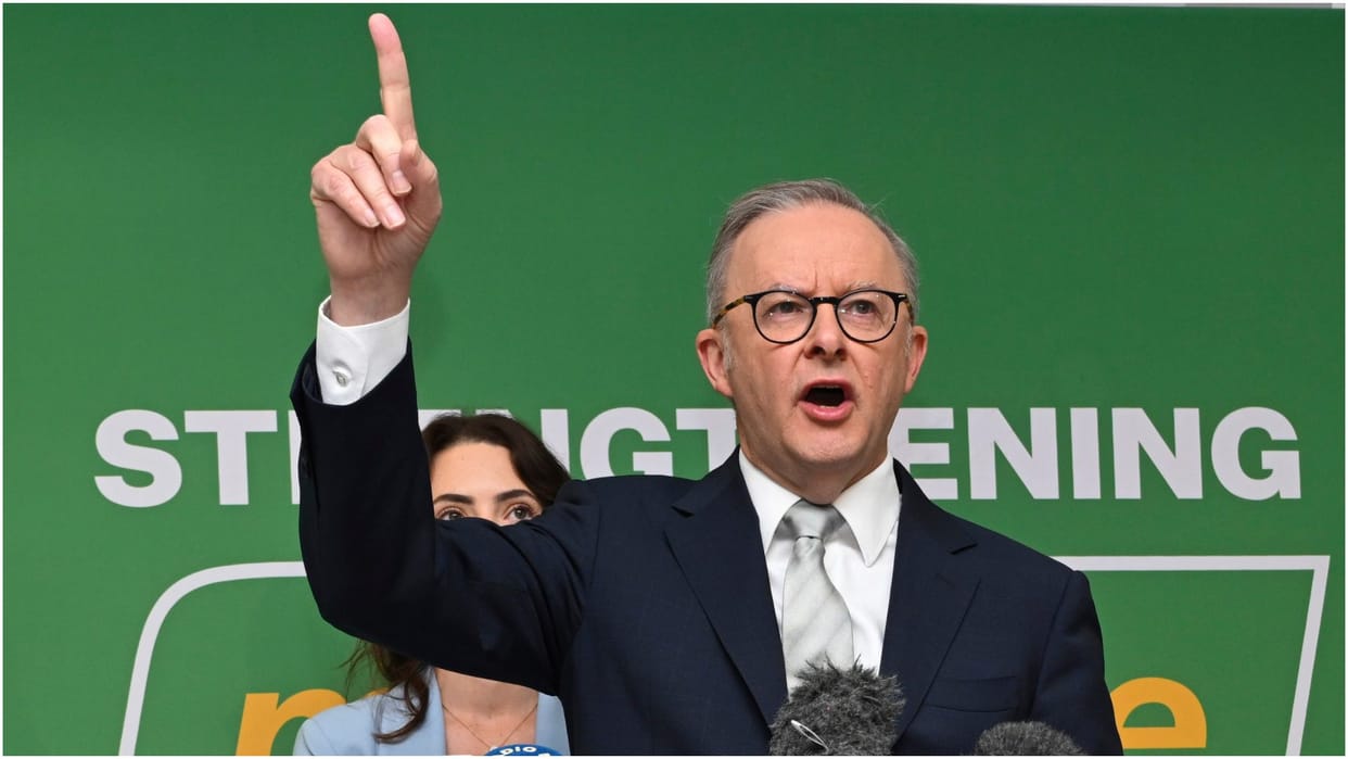 Australia re-elected prime minister Anthony Albanese says after win voters chose unity over division