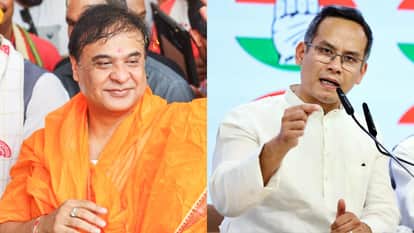 असम के सीएम हिमंत बिस्वा सरमा और कांग्रेस सांसद गौरव गोगोई