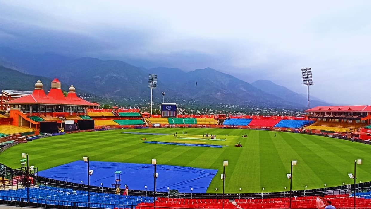 dharamshala cricket stadium pitch preparation india australia a women test