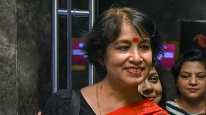 बांग्लादेश की निर्वासित लेखिका तस्लीमा नसरीन
