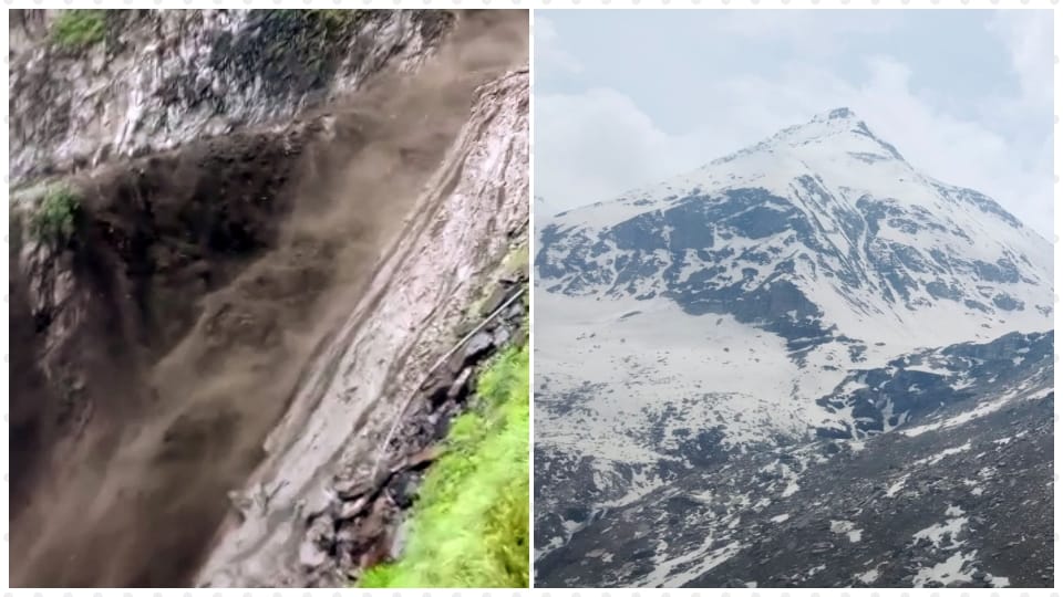 चंबा में बादल फटने से नाले में एक बजुर्ग सहित 150 भेड- बकरिया बह गई