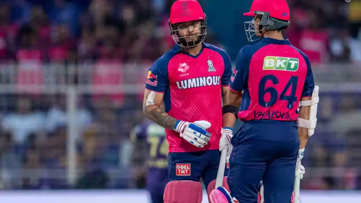 Highest score for Riyan Parag in T20s Most expensive over in IPL 2025 Moeen Ali KKR vs RR stats and record