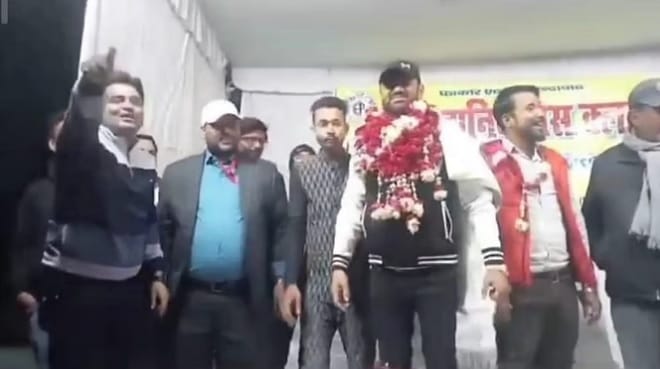 Kanpur Shahid is my last name a history sheeter beat up a businessman for not paying extortion money