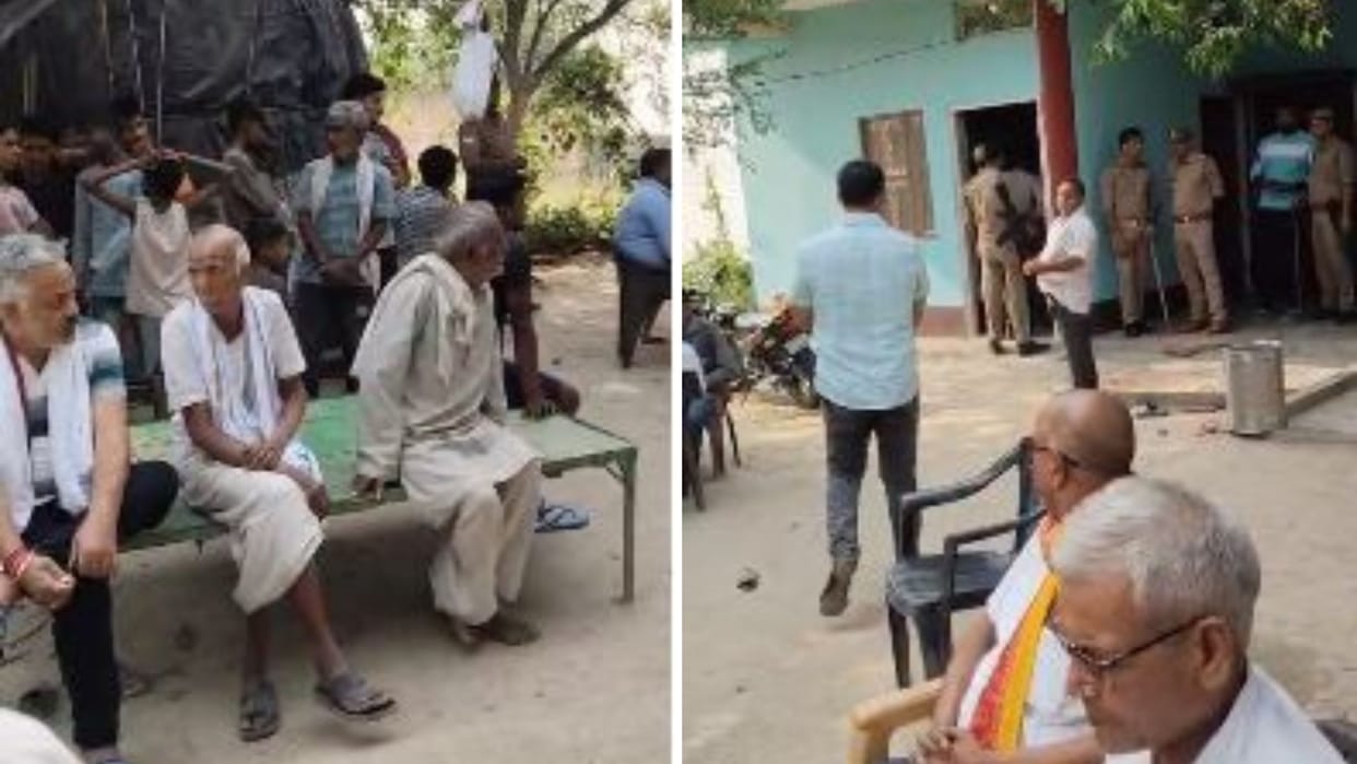 Elderly kidnapped in ballia dozen criminals came police pressuring for compromise in dispute