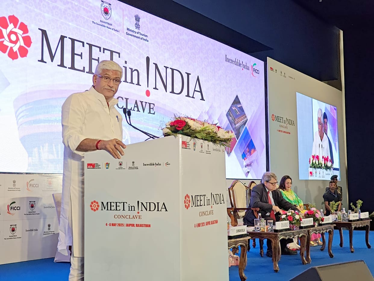 Modi government will make India global MICE destination, said Shekhawat at Meet in India Conclave