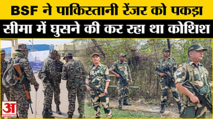 BSF Caught Pakistani Ranger: BSF caught Pakistani Ranger, he was trying to enter Indian border