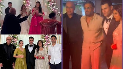 Mahabharat actor Puneet Issar son Siddhant Issar got married with Surbhi Shukla Mukesh Khanna attends wedding
