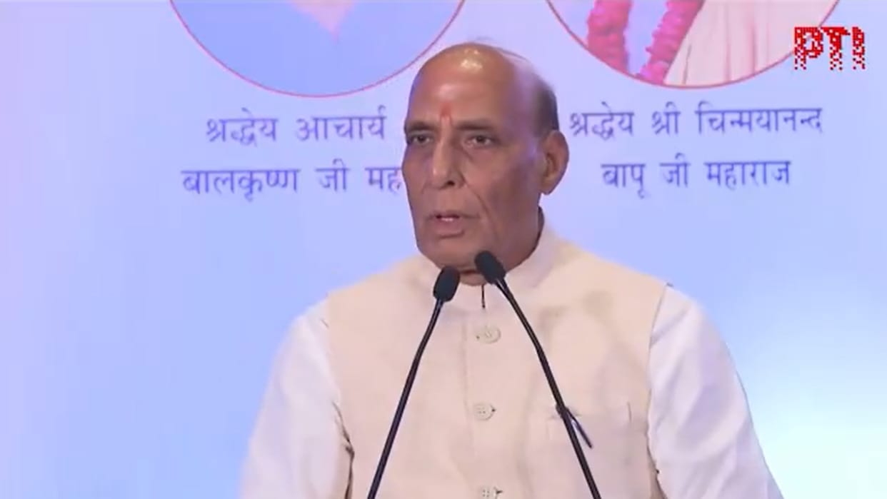 Rajnath Singh says give befitting reply to those who cast evil eye on India is my responsibility