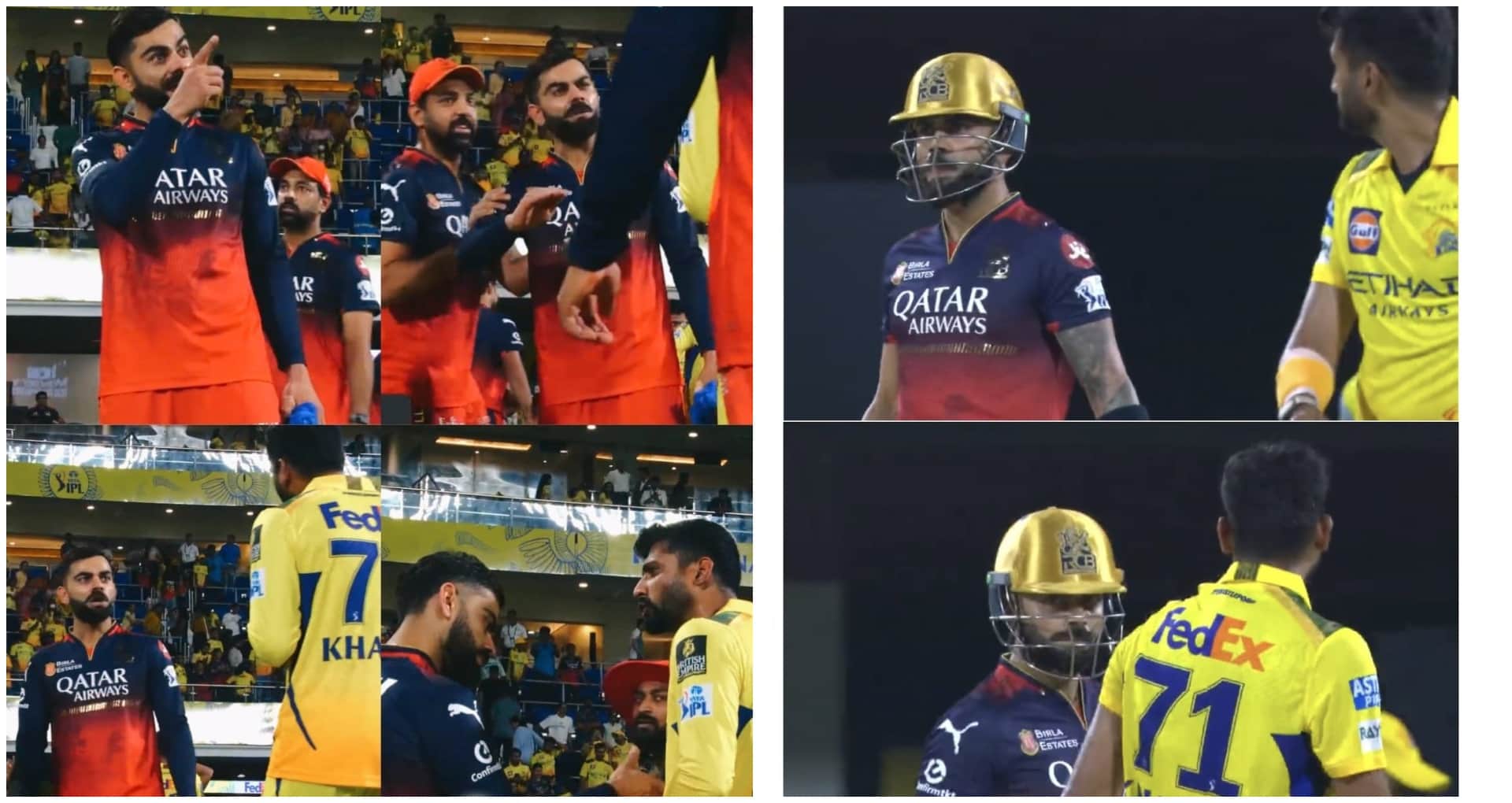 RCB vs CSK IPL special moments: Dhoni bat check umpire; Kohli clash with Khaleel; Ayush Mhatre vs Bhuvneshwar