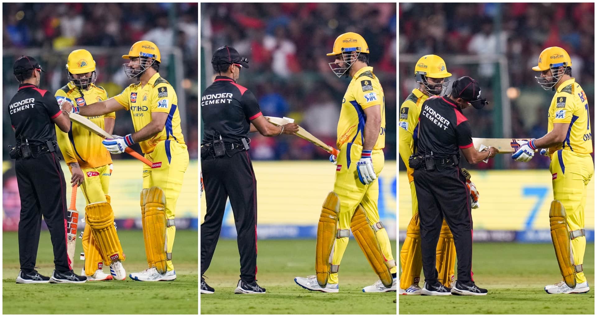 RCB vs CSK IPL special moments: Dhoni bat check umpire; Kohli clash with Khaleel; Ayush Mhatre vs Bhuvneshwar