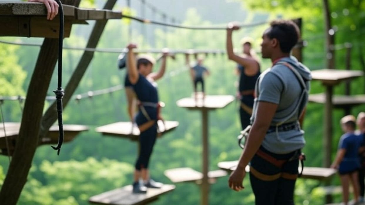 himachal solan accident during rope course tourist fell down after safety belt hook broked