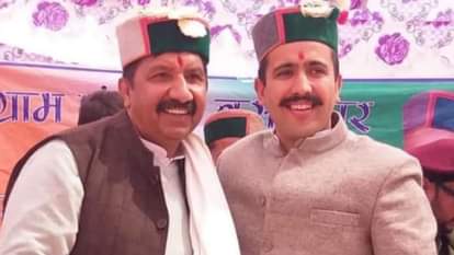 उपमुख्यमंत्री मुकेश अग्निहोत्री और विक्रमादित्य सिंह