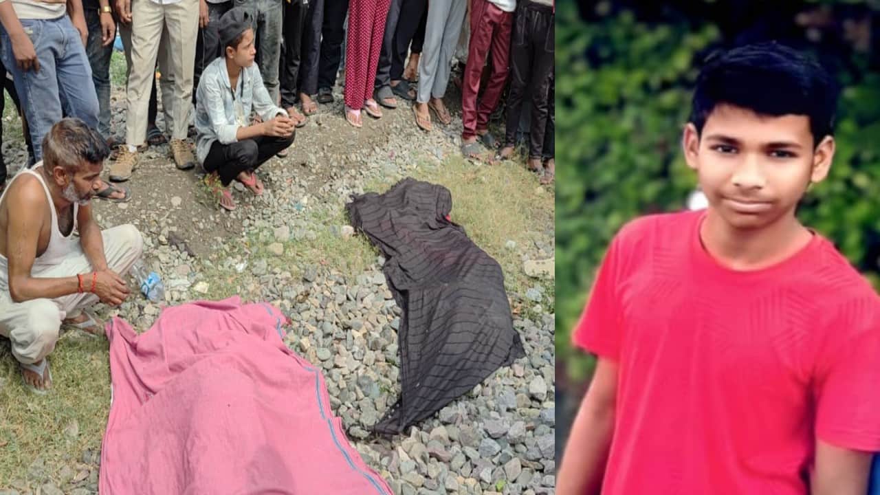 two friends died who watching mobile while sitting on railway track got run over by train engine in bareilly