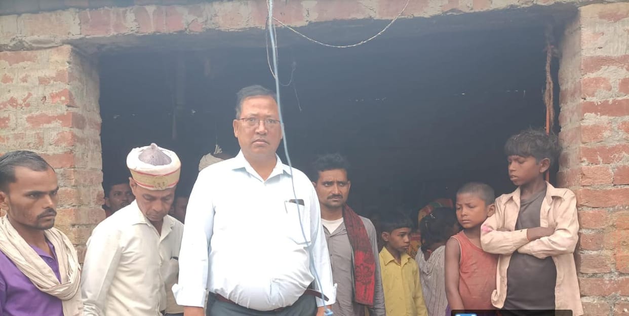 Bahraich: Lightning strikes a seven-year-old innocent, dies on the spot