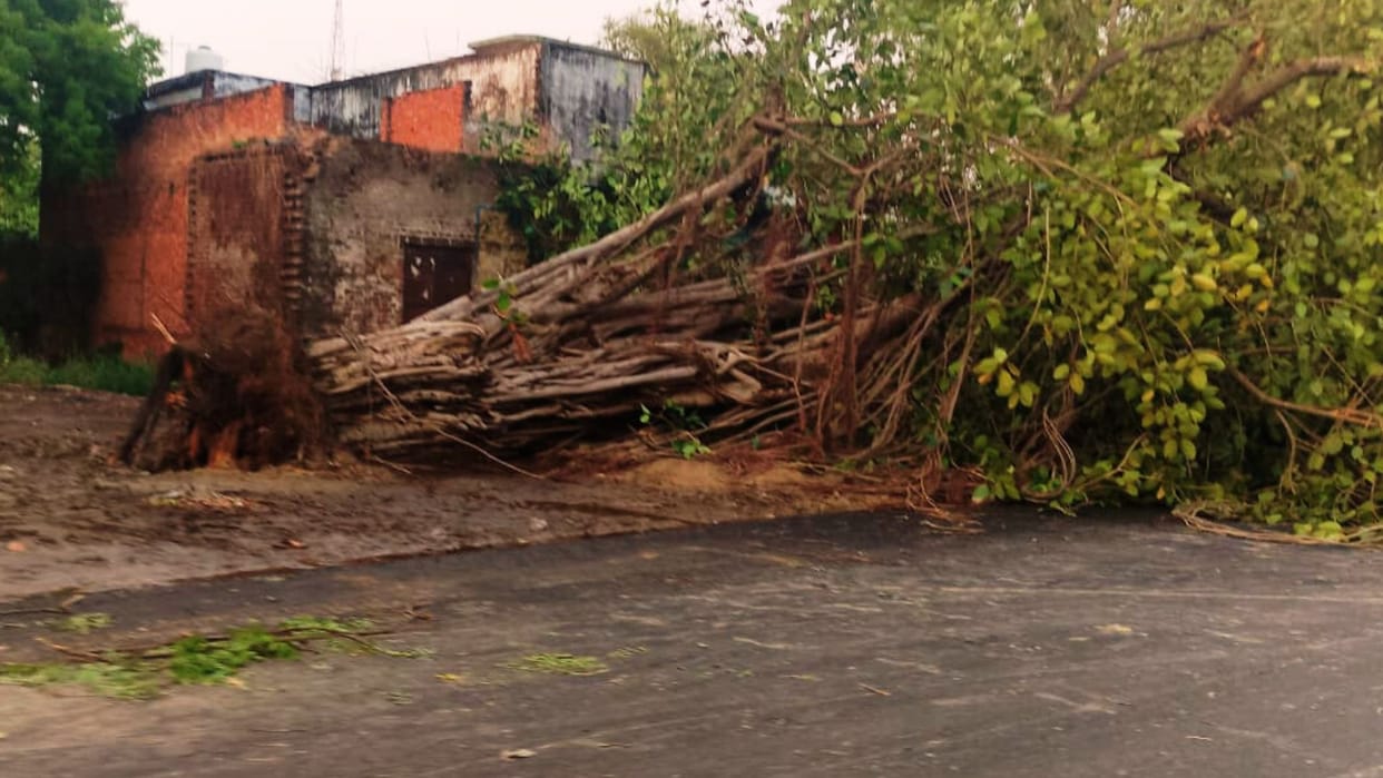 Ghazipur Crime news Weather in up ccouple dies due to wall collapse screams and cries ensued