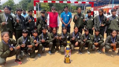 sports news Football After trailing the first half BLW Varanasi won with two goals from Prapti