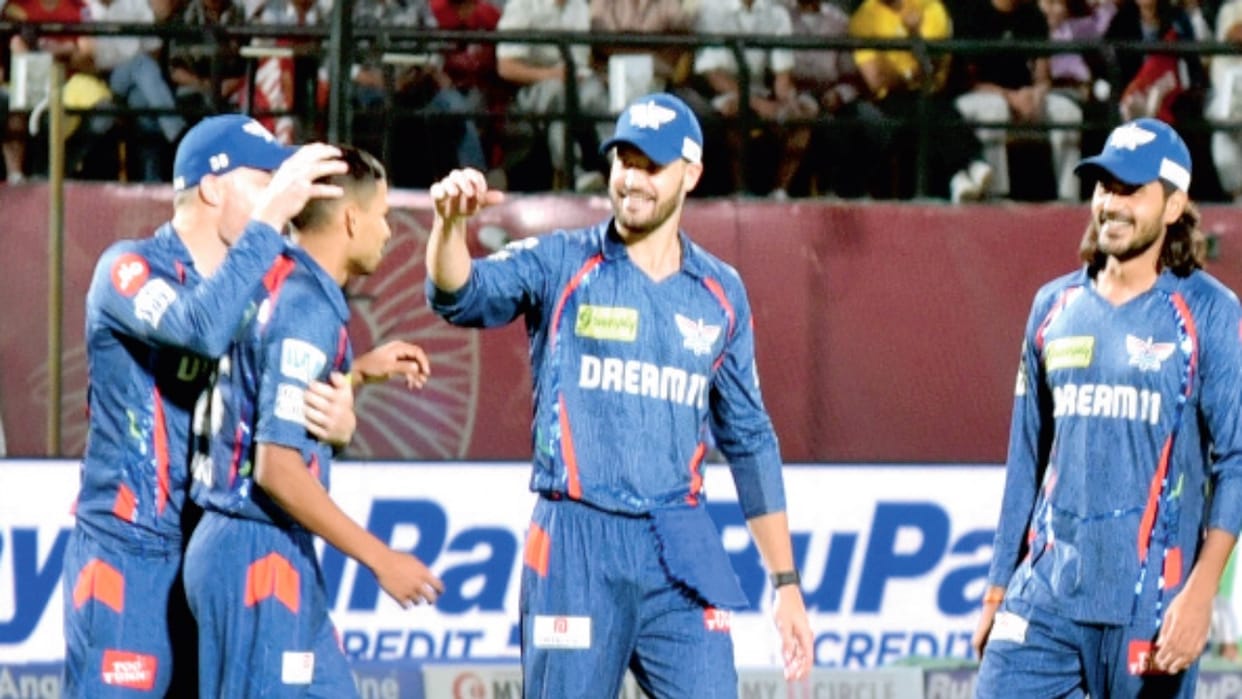 Punjab Kings team made the second highest score of IPL in Dharamsala