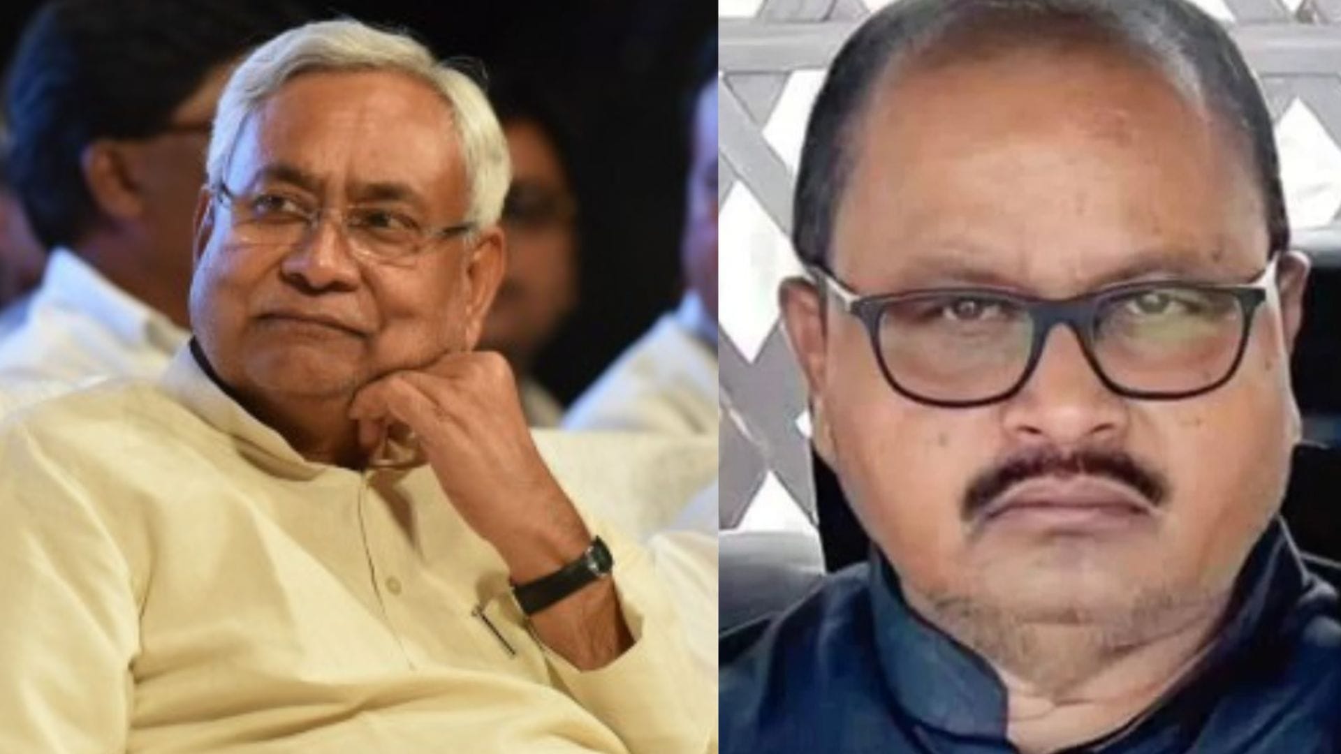 नीतीश कुमार व विधायक गोपाल मंडल