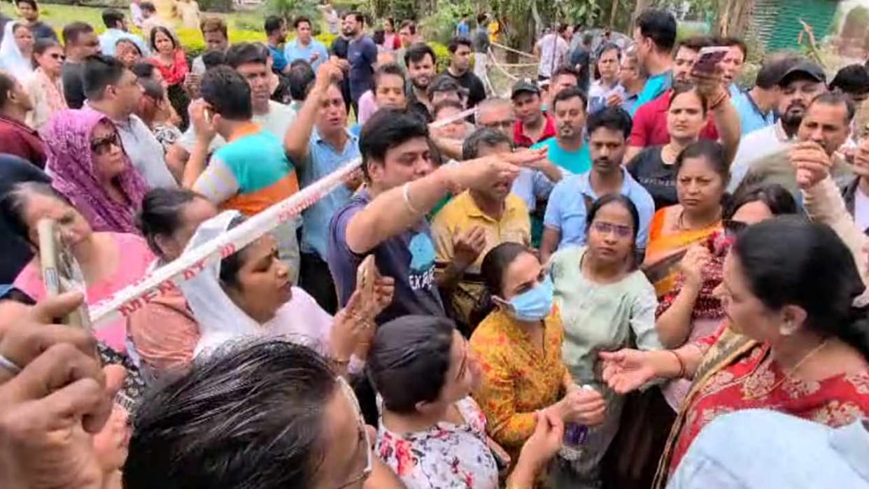 Property worth crores submerged in Prateek Grand Society, case filed