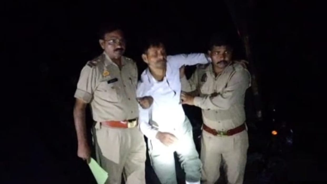 accused arrested in encounter with police in Shahjahanpur