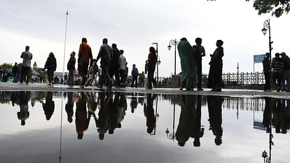 Himachal Weather: शिमला में बरसे बादल, आज से तीन दिन बारिश और ओलावृष्टि का ऑरेंज अलर्ट; जानें मौसम अपडेट Himachal Weather Clouds rained in Shimla Orange alert for rain and hailstorm for three days from today