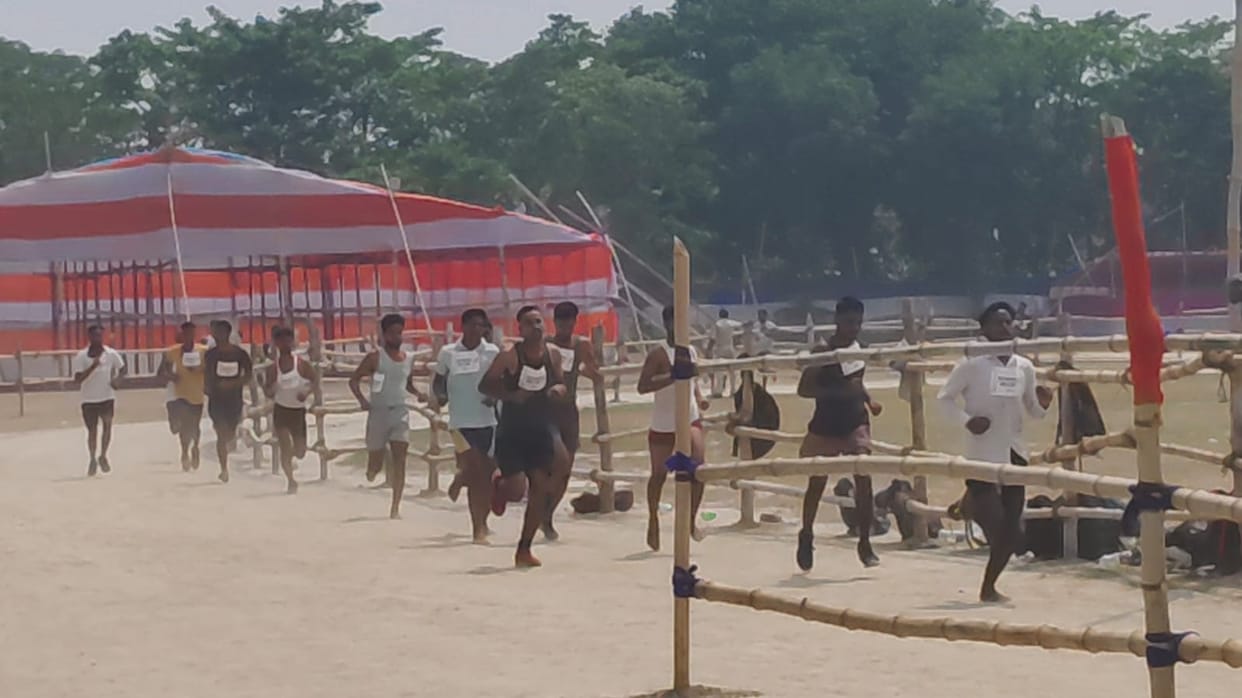 Bihar News: 700 candidates called on the first day of Home Guard recruitment