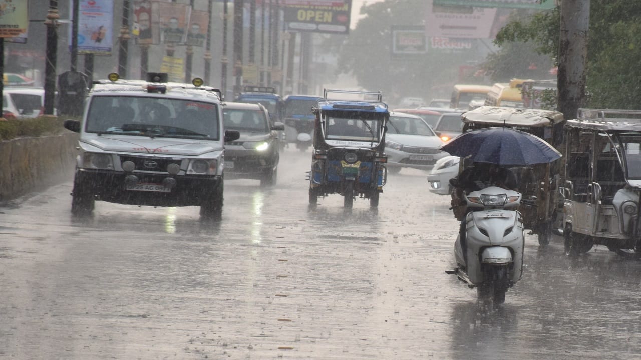 heavy rainfall on the first day of September in bareilly