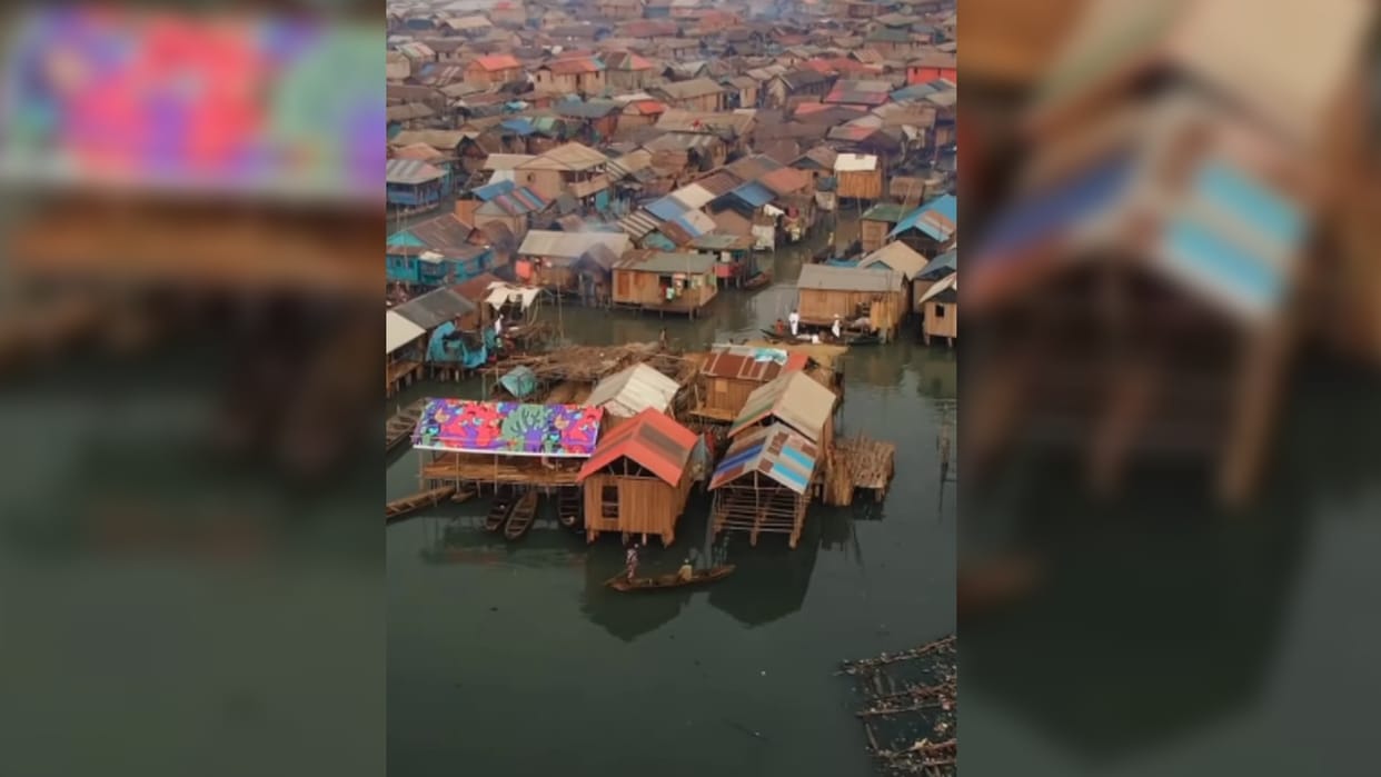 Zara Hatke floating village in africa benin venice of africa