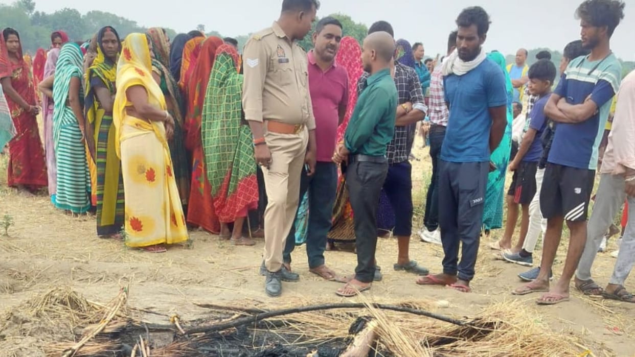 Couple died due to electrocution during tending to watermelons in Mau