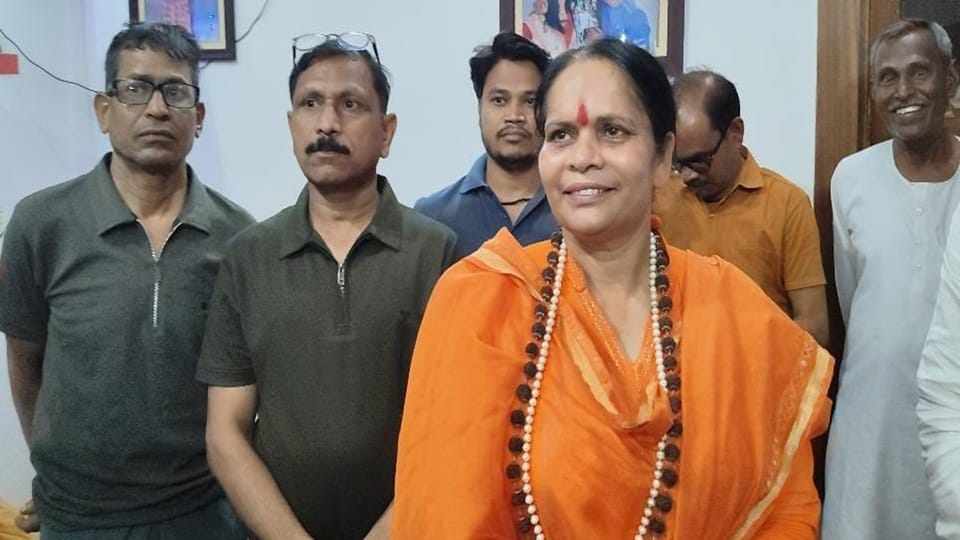 Sadhvi Prachi in Aligarh