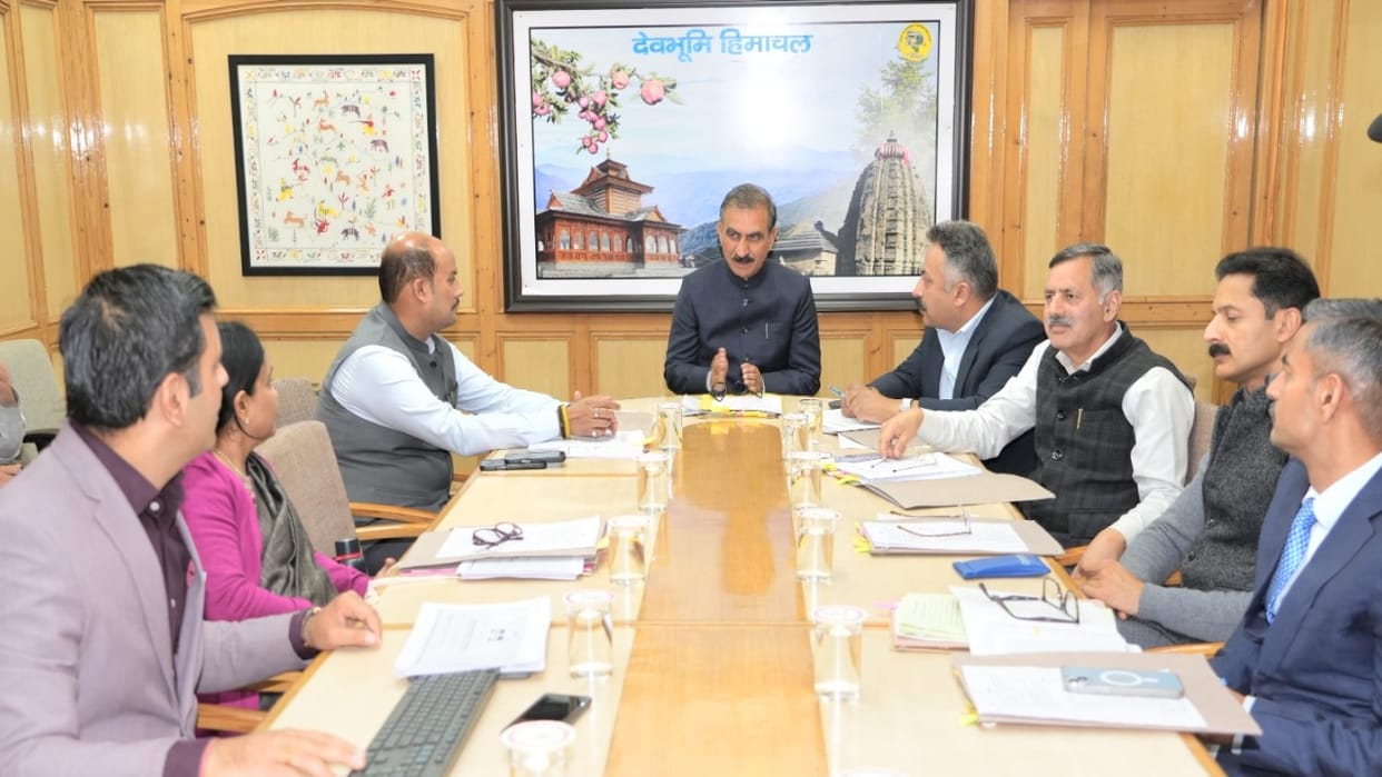 CM Sukhu said- The pending recruitment process on compassionate grounds will be completed in one year