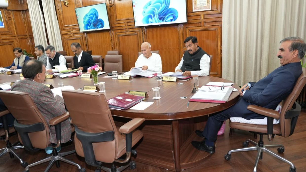 Himachal Cabinet Decisions 175 posts will be filled in various departments including health 14 ITI merged