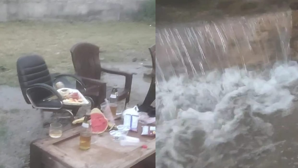 Water crisis in Hisar, Liquor party was going on in SCADA water tank, lakhs of liters of water wasted