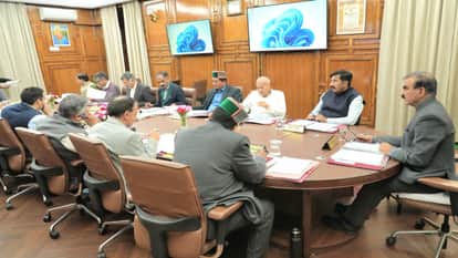 Himachal cabinet meeting decisions live update today: hp panchayat elections and  budget session