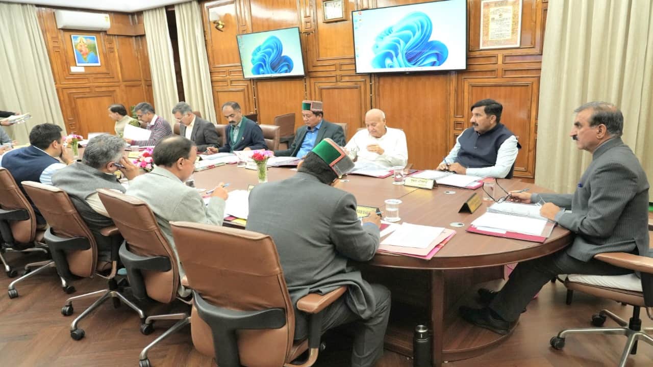 हिमाचल मंत्रिमंडल बैठक(फाइल)