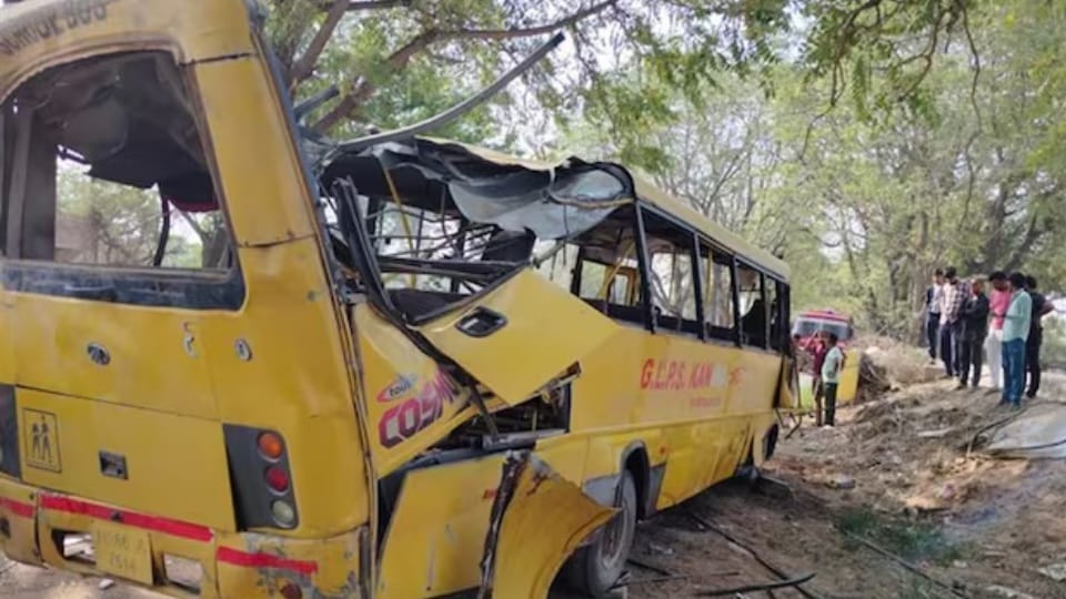 Kanina school bus accident action taken on five officials of transport department