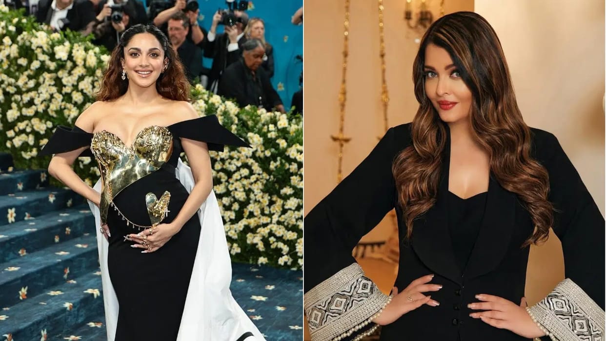 Netizens remembers aishwarya rai after seeing kiara advani outfit in met gala 2025 event