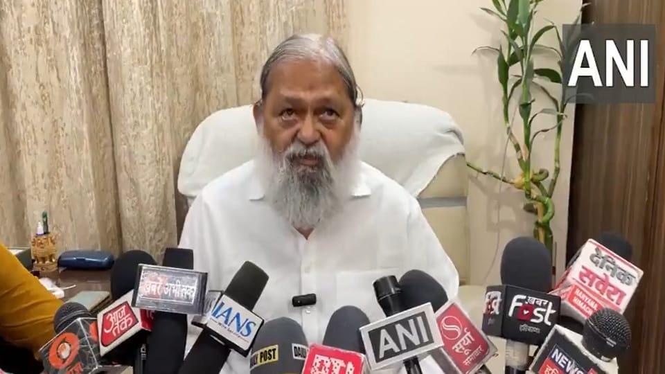 Haryana minister Vij said: Lies and deceit are Pakistan's weapons, Indian forces gave a befitting reply