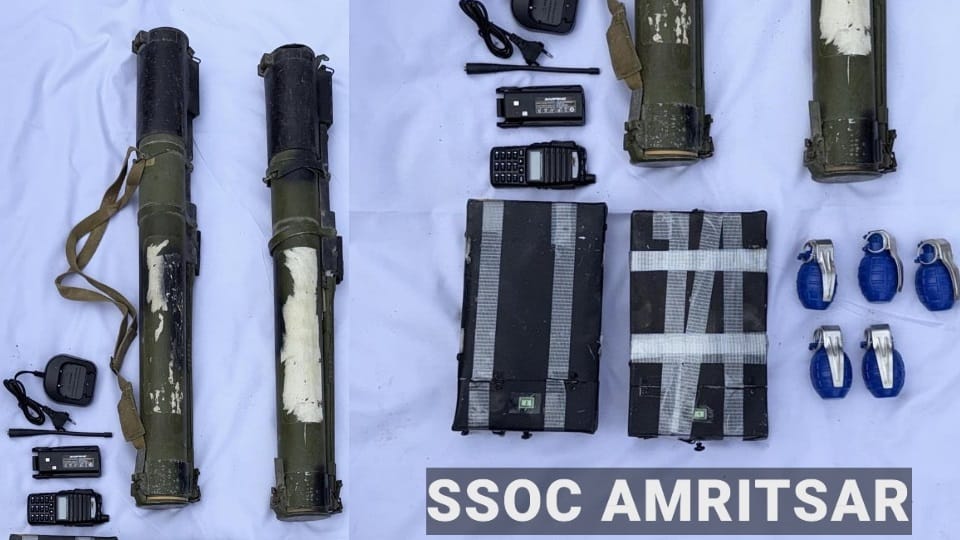 Conspiracy to terrorize Punjab huge cache of weapons including RPG-IED recovered from SBS Nagar