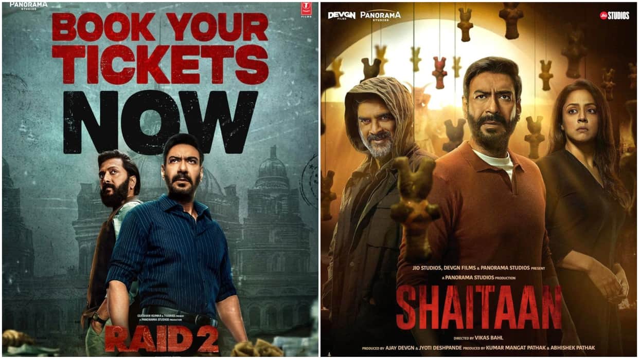 Raid 2 Vs Shaitaan Box Office Collection check difference of both movies monday earning