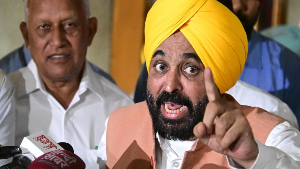 Water Dispute CM Mann Hits Political Six by Refusing to Share Punjab’s Water with Haryana