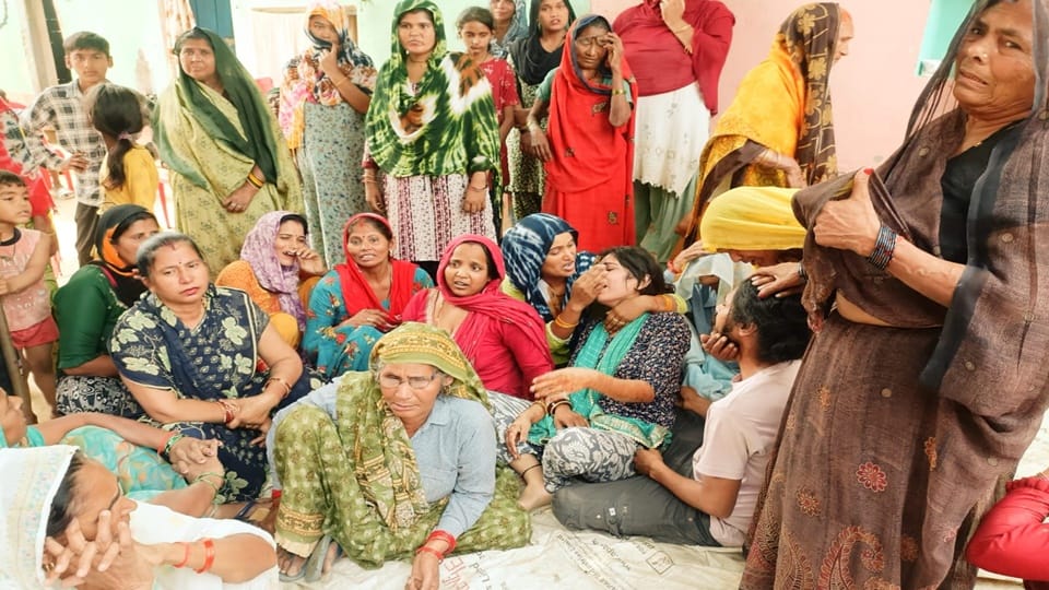groom died a few hours before wedding procession Groom bike and car collide