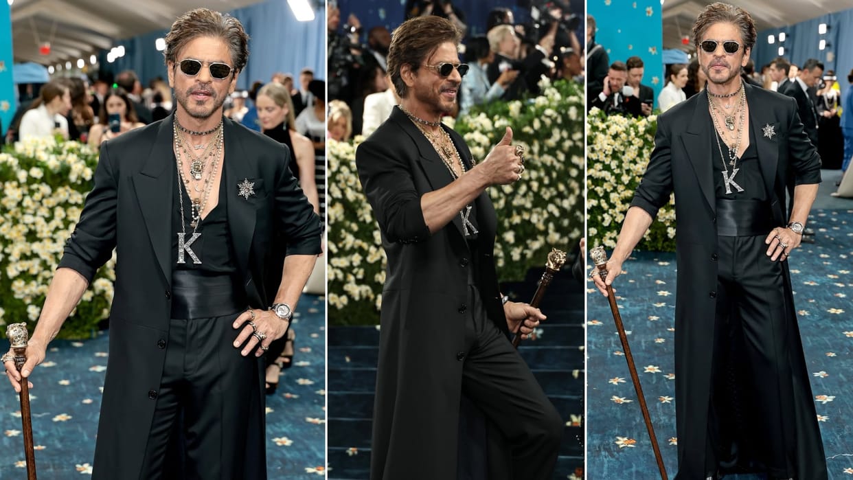 I am Shah Rukh Bollywood Icon SRK faces identity query from foreign media at MET Gala 2025 See Here